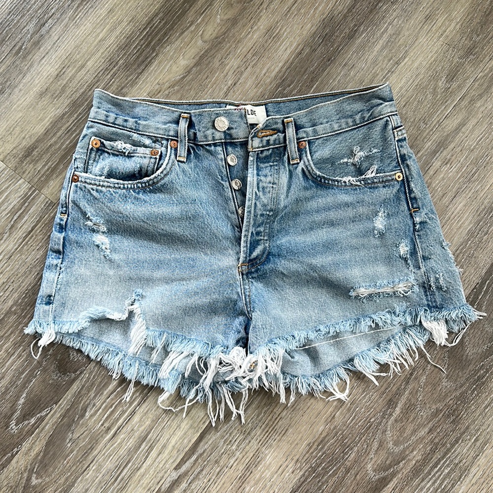 Agolde Parker shorts size 25